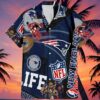 New England Patriots For Life Hawaiian Shirt 5 5