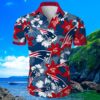 New England Patriots Hawaiian Shirt Tropical Flower 4 4