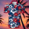 New England Patriots Hawaiian Shirt Tropical Flower 5 5