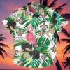 New Orleans Saints Flamingo Button Up Shirt 5 5