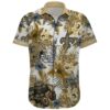 New Orleans Saints Hawaiian Shirt Customizable Floral 0 0