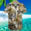 New Orleans Saints Hawaiian Shirt Customizable Floral 3 3