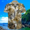 New Orleans Saints Hawaiian Shirt Customizable Floral 4 4