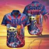 New York Giants Hawaiian Shirt Baby Yoda Tiki Party 3 3