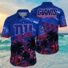 New York Giants Hawaiian Shirt Palm Trees 4 4