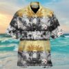 Nfl Steelers Logo Pattern Hawaiian Shirt Tropical Palm Tree Sunset Landscape 4 4