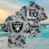 Oakland Raiders Hawaiian Shirt Tropical Coconut Tree 4 4