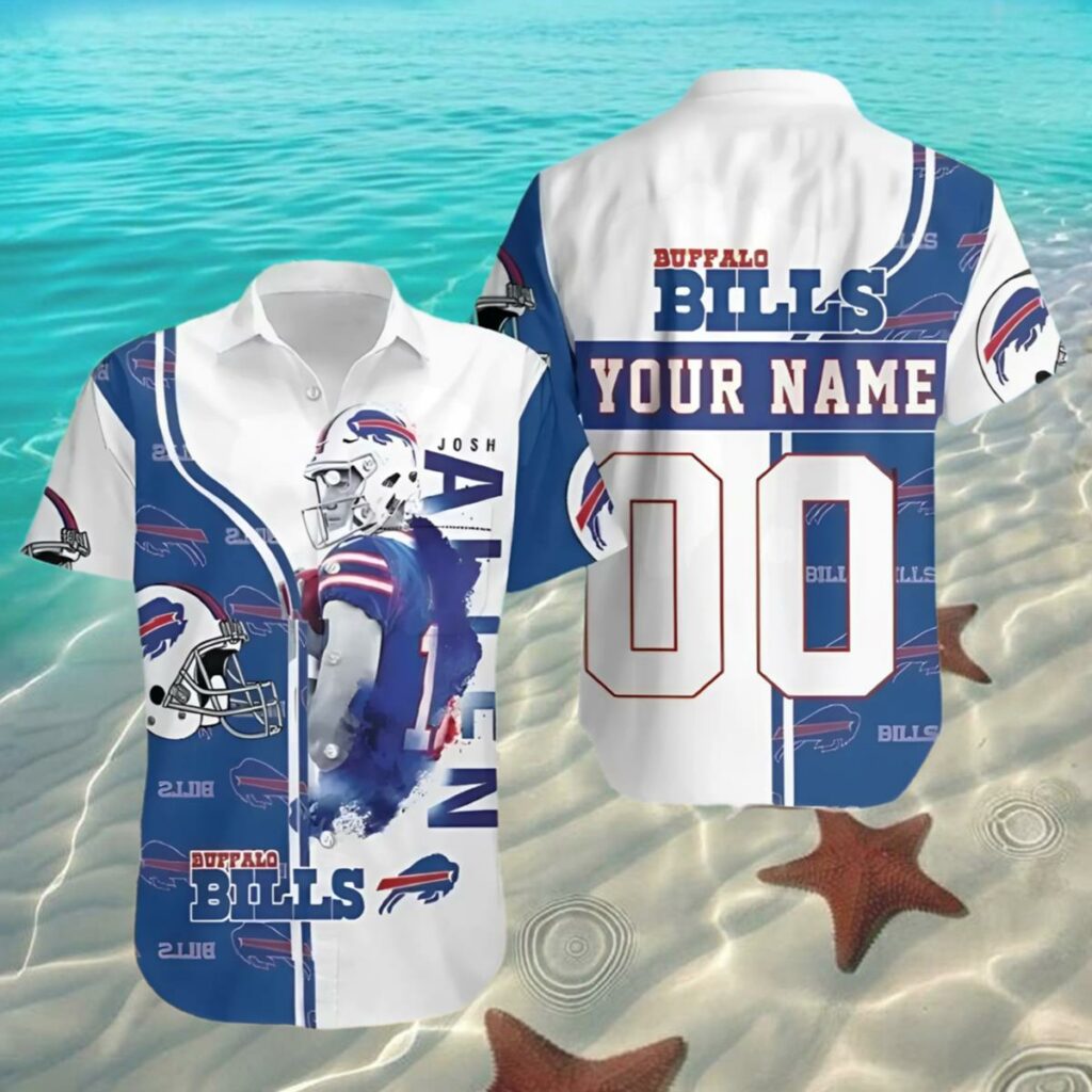 Personalized Josh Allen Bills Hawaiian Shirt 2 2