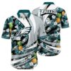 Philadelphia Eagles Hawaiian Shirt Tropical Style 1 1