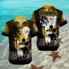 Pittsburgh Steelers Hawaiian Shirt Palm Tree Mickey 2 2