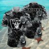 Raiders Aloha Shirt Midnight Rose Tropical 2 2