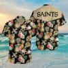 Saints Hawaiian Shirt Vintage Tropical Pineapple Summer Print 4 4