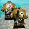 Short Sleeve Steelers Hawaiian Shirt Mens Mickey Mouse Edition 2 2