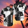 Snoopy New Orleans Saints Hawaiian Shirt Black 5 5