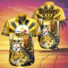 Steelers For Men Baby Yoda Tiki Hawaiian Shirt 3 3