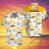 Steelers Hawaiian Shirt Mens Tropical Island Coconut Tree Print 3 3