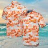 Tommy Bahama Orange Mens Cleveland Browns Hawaiian Shirt 4 4