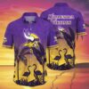 Vikings Hawaii Shirt Flamingo And Flower 3 3