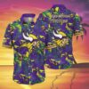 Vikings Hawaiian Shirt Summer Nights Aloha Shirt 3 3