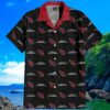 Arizona Cardinals Hawaiian Shirt Black Seamless Logo 4 4