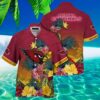 Arizona Cardinals Hawaiian Shirt Customizable Tropical Flower 3 3