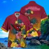 Arizona Cardinals Hawaiian Shirt Customizable Tropical Flower 4 4