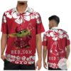 Baby Yoda Boston Red Sox Hawaiian Shirt 0 0