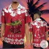 Baby Yoda Boston Red Sox Hawaiian Shirt 5 5