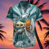 Baby Yoda Philadelphia Eagles Hawaiian Shirt For Men And Women 5 5