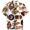 Baltimore Orioles Hawaiian Shirt Logo 0 0