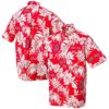 Boston Red Sox Hawaiian Shirt Red Floral Pattern 0 0