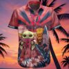 Boston Red Sox MLB Baby Yoda Star Wars Hawaiian Shirt 5 5