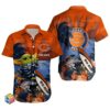 Custom Name Chicago Bears And Baby Yoda Hawaiian Shirt 0 0