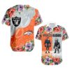 Denver Broncos Vs Las Vegas Raiders Surfboard Logo Beach Hawaiian Shirt 0 0