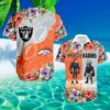 Denver Broncos Vs Las Vegas Raiders Surfboard Logo Beach Hawaiian Shirt 3 3