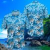 Detroit Lions Floral Blitz Hawaiian Shirt 4 4