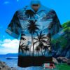 Detroit Lions Hawaiian Shirt Coconut Tree Pattern 4 4