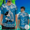 Detroit Lions Mickey Mouse Hawaiian Shirt 3 3