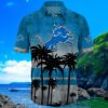 Detroit Lions Palm Horizon Hawaiian Shirt 4 4