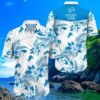 Detroit Lions Tropics Floral Pattern Hawaiian Shirt 4 4