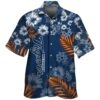 Detroit Tigers Flower Palm Leaf Hawaiian Shirt 0 0