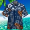 Detroit Tigers Flower Palm Leaf Hawaiian Shirt 3 3