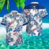 Detroit Tigers Lions Red Wing Hawaiian Shirt For Fans 3 3