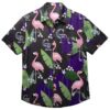 Flamingo The Beach Is Calling And We Must Go Hawaiian Shirt 0 0