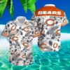 Hibiscus Flower Chicago Bears Hawaiian Shirt 3 3