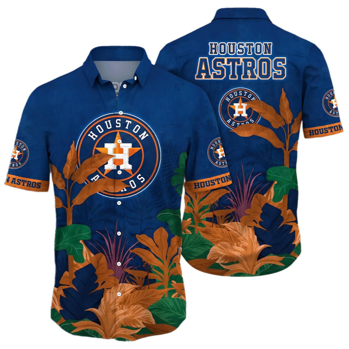 Houston Astros MLB Hawaiian Shirt July Aloha Shirt 0 0