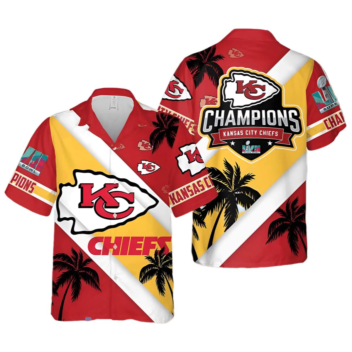 Kansas City Chiefs Super Bowl Champions Shirt Hawaiian 0 0