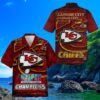 Kansas City Chiefs Super Bowl LVII Champions Hawaiian Shirt 4 4