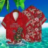 MLB Hawaiian Boston Red Sox Tiki Surfers Paradise Aloha Shirt 3 3