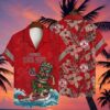 MLB Hawaiian Boston Red Sox Tiki Surfers Paradise Aloha Shirt 5 5